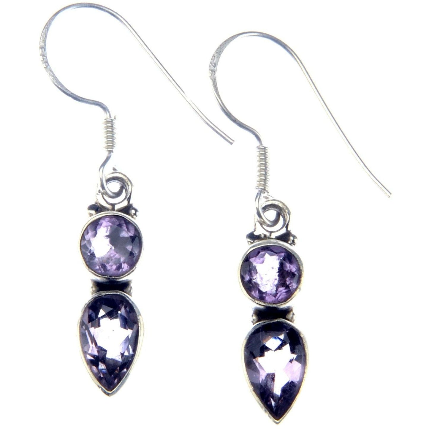 Amethyst Drop Earrings